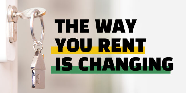The way you rent in Wales is changing.