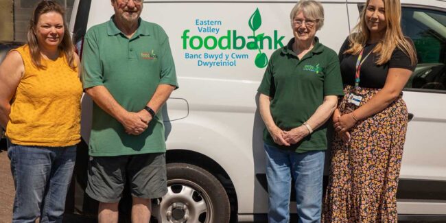 We have donated £2,500 to Eastern Valley Foodbank.